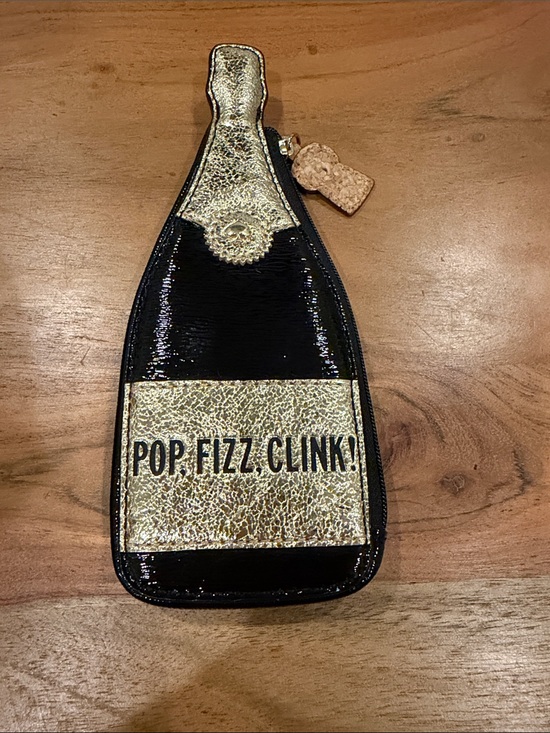 kate spade Handbags - NWOT Kate Spade New York "Bubble Over" Champagne Bottle Coin Purse